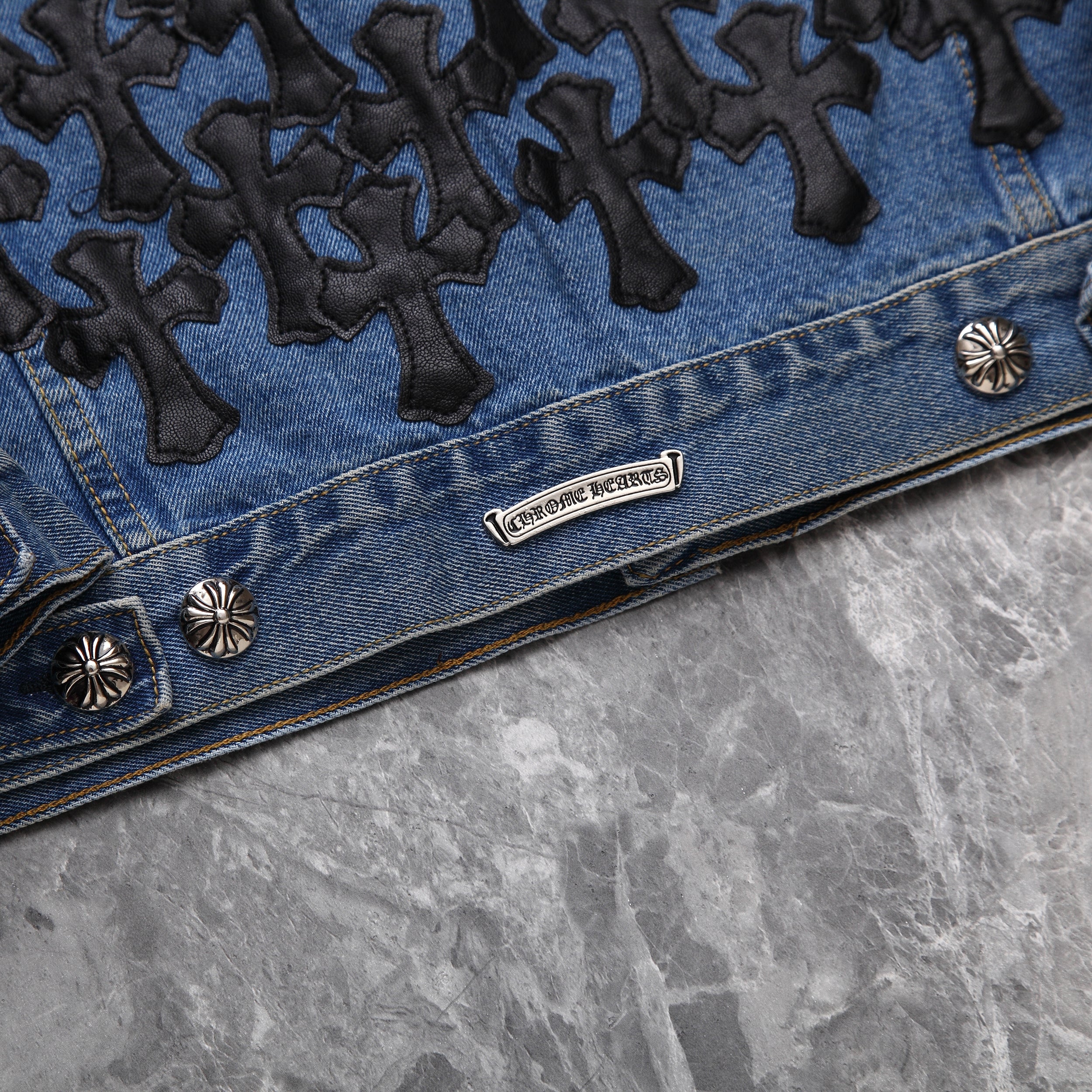 Best Replica Chrome Hearts Denim Jacket - Colareps