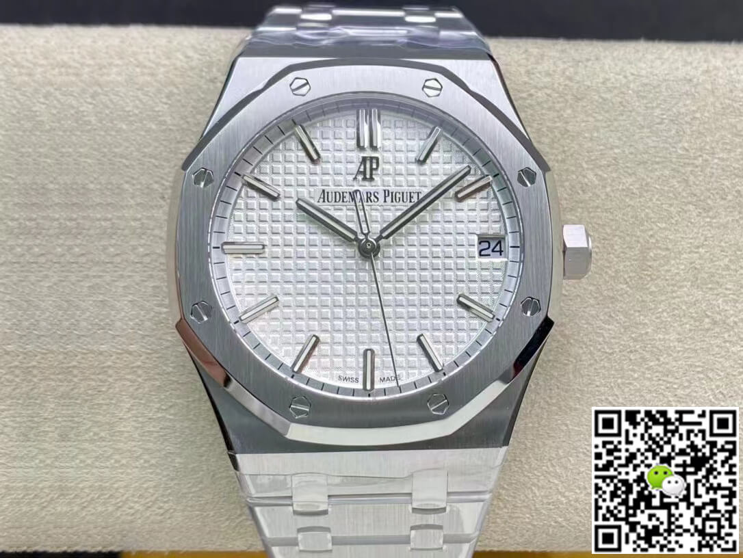 Best Replica Replica Audemars Piguet Royal Oak 15500ST.OO.1220ST.04 1:1 Best Edition ZF Factory V2 Version White Dial - Colareps