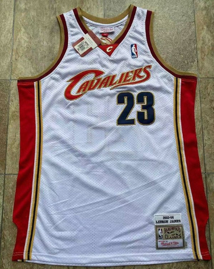 Best Replica LEBRON JAMES CLEVELAND CAVALIERS THROWBACK JERSEY - Colareps