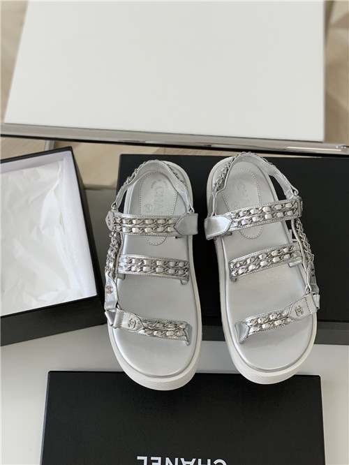Best Replica chanel platform sandals womens - Colareps