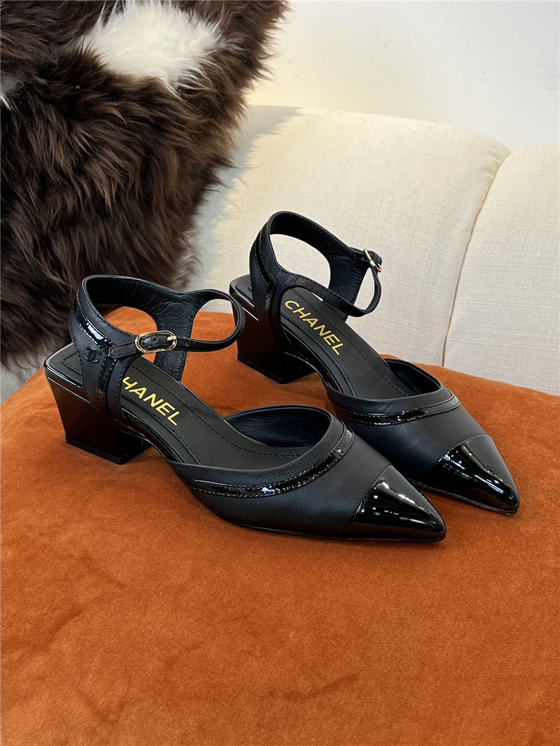 Best Replica chanel mid heel sandals - Colareps