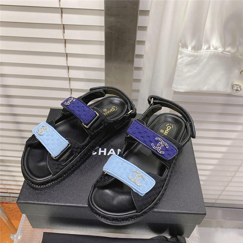Best Replica chanel classic velcro sandals - Colareps