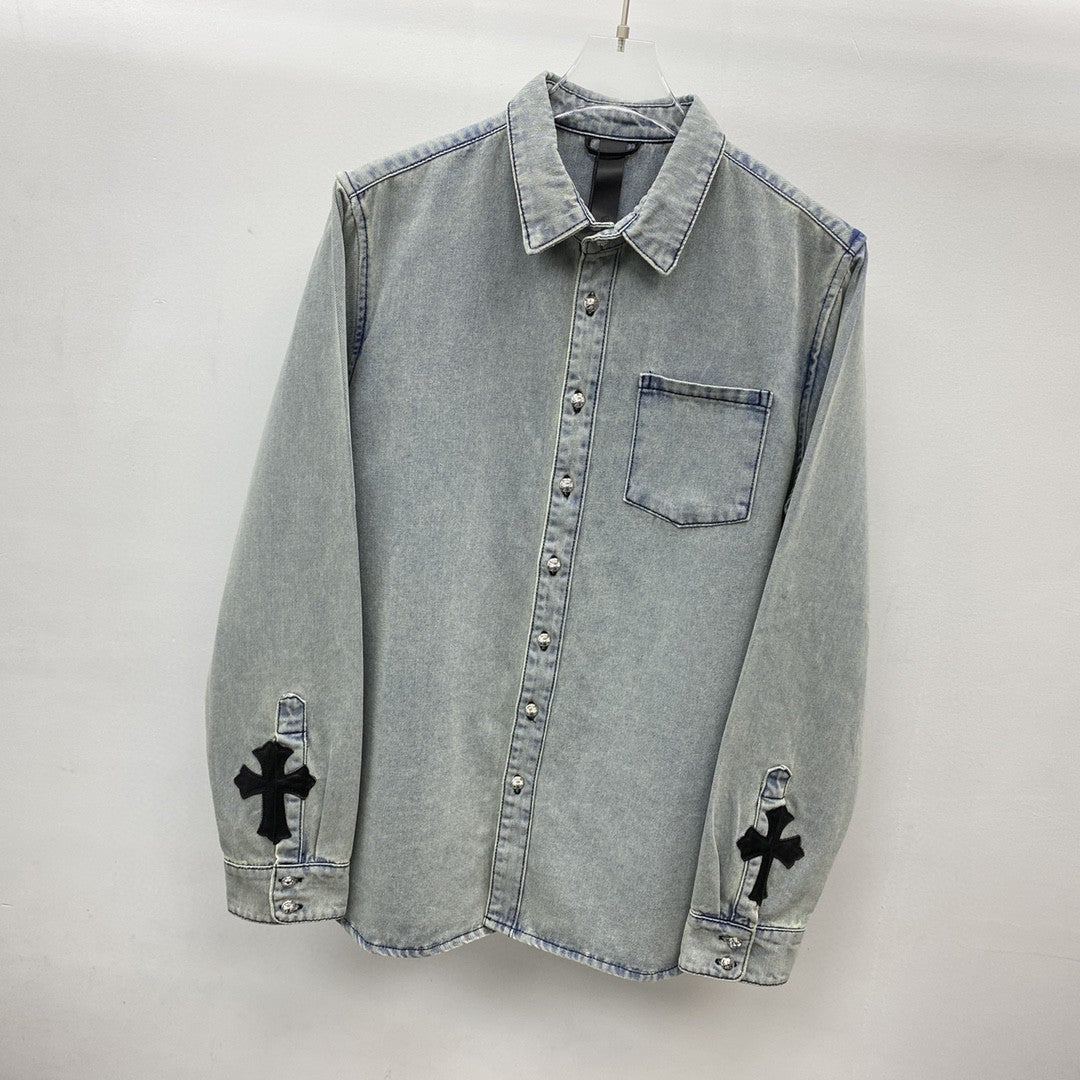 Best Replica Chrome Hearts Long Sleeve Shirt - Colareps