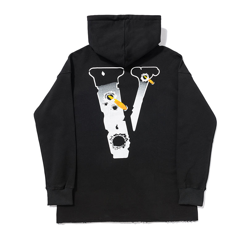 Best Replica Vlone x Pop Smoke Hawk Em Hoodie 6846 - Colareps