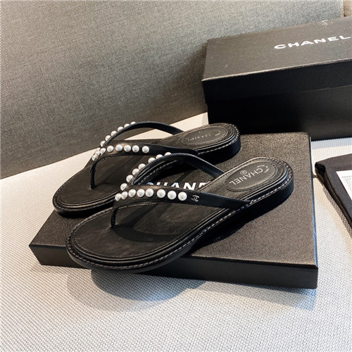 Best Replica chanel pearl flip-flops - Colareps