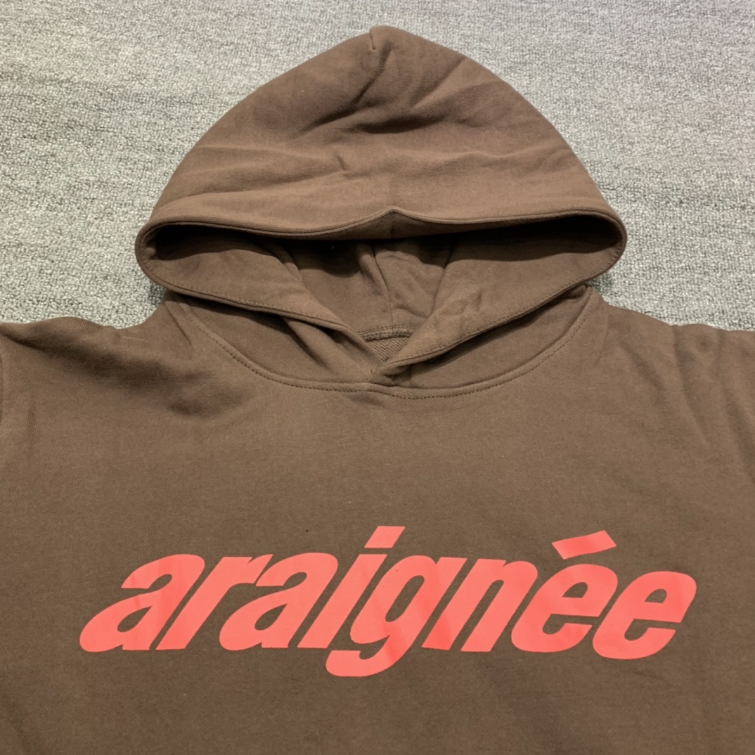 Best Replica Orange and yellow letters back extreme five-star foam printed hoodie - Colareps