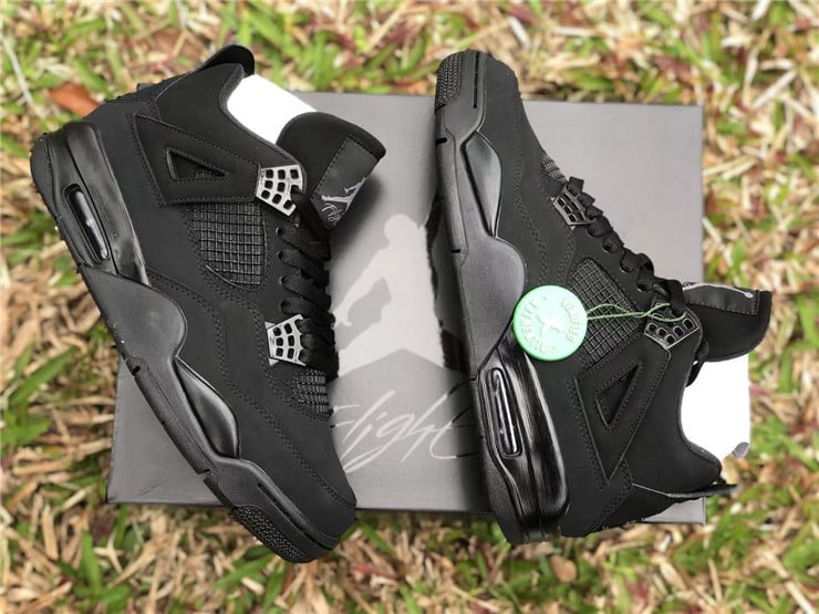 Best Replica Jordan 4  Retro Black Cat Extended size - Colareps