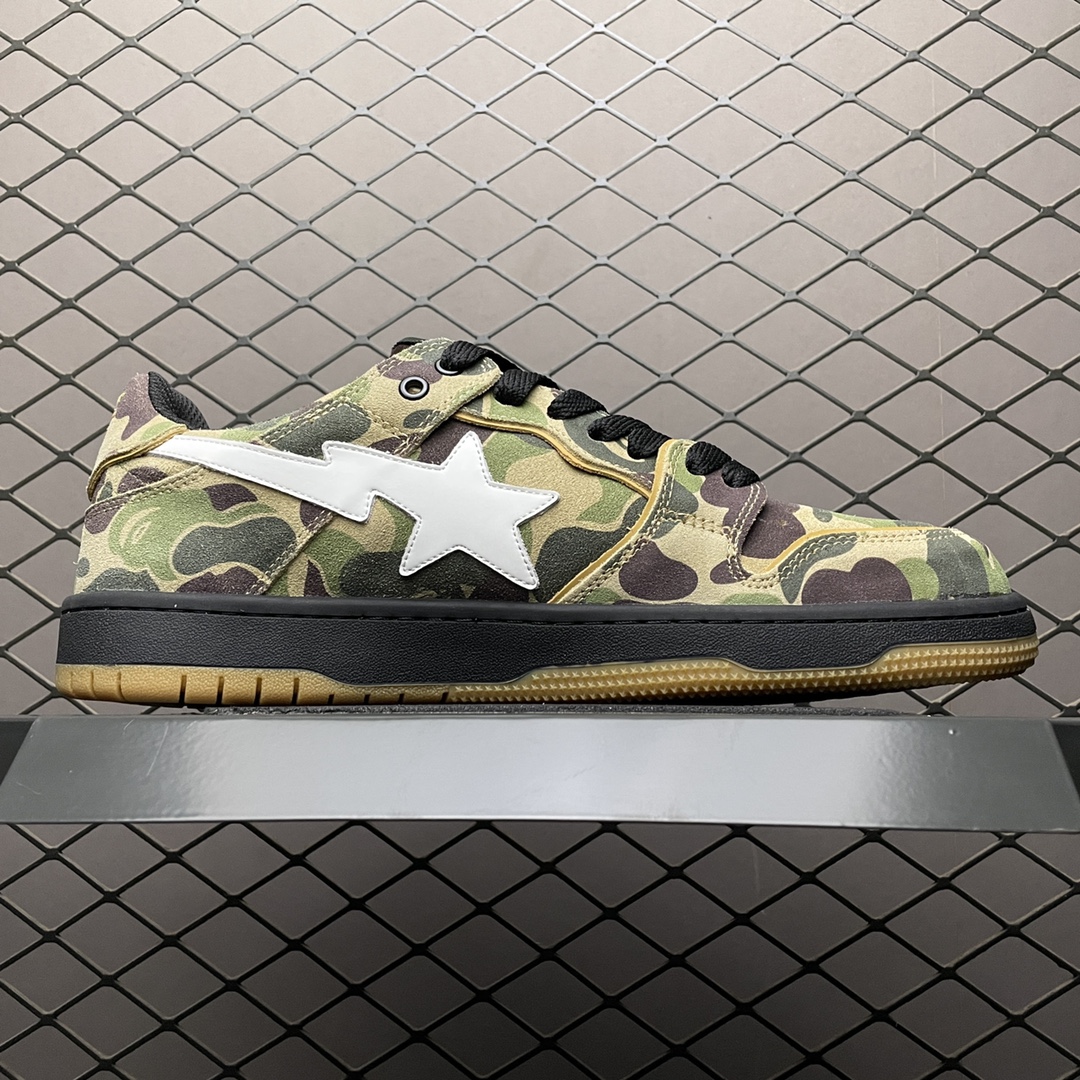 Best Replica A Bathing Ape Bape SK8 Sta ABC Camo Green - Colareps
