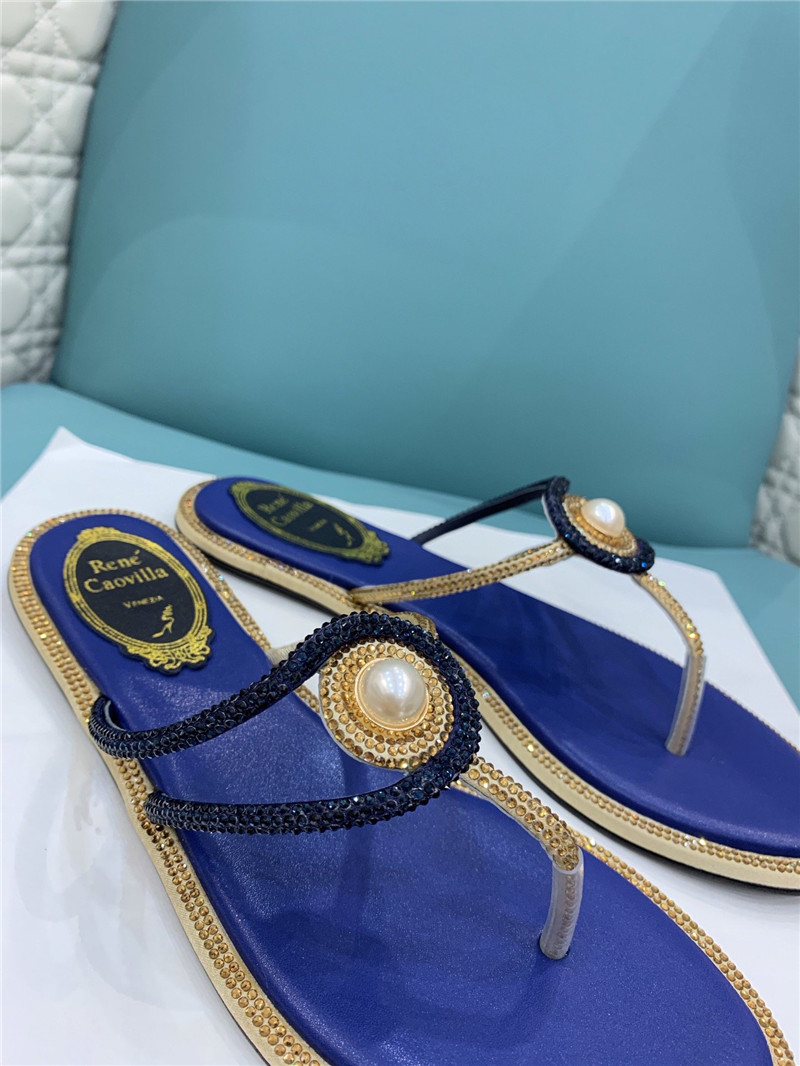 Best Replica René Caovilla slippers sandals - Colareps