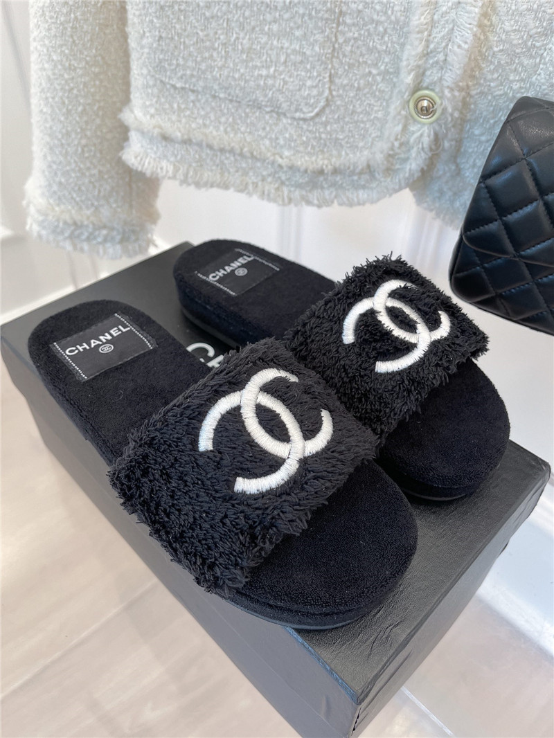 Best Replica chanel flat hemp rope slippers - Colareps