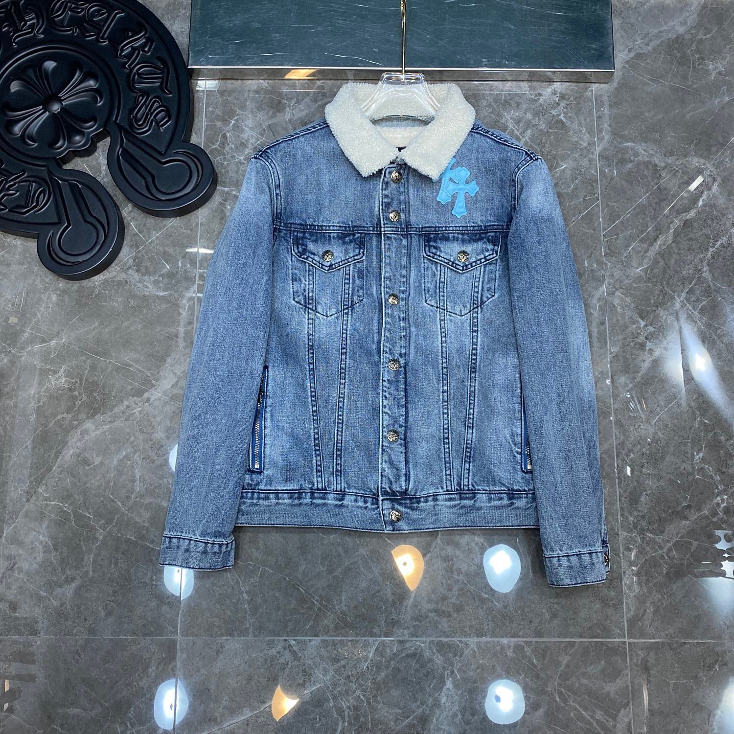 Best Replica Chrome Hearts Denim Jacket - Colareps