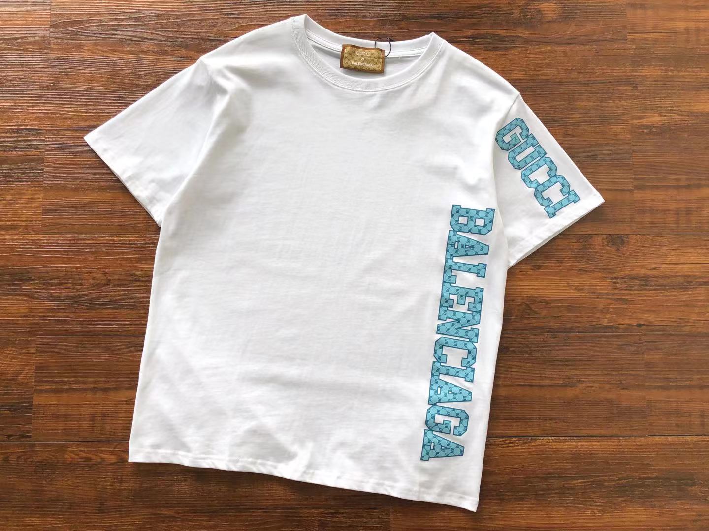 Best Replica Gucci x Balenciaga T-shirt - Colareps