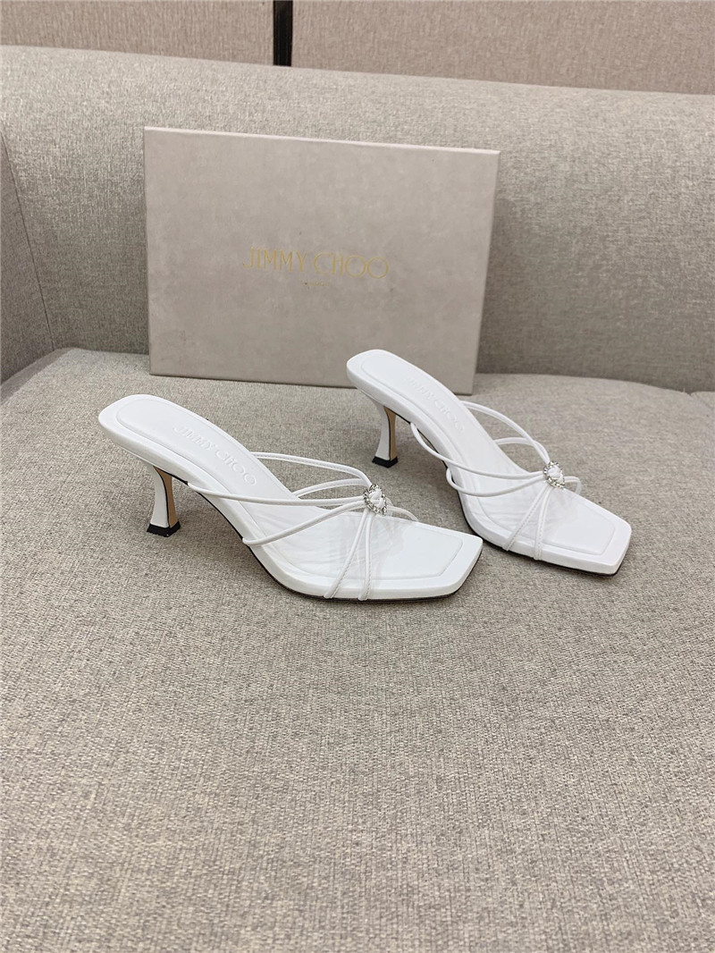 Best Replica Jimmy Choo Heeled Slides - Colareps