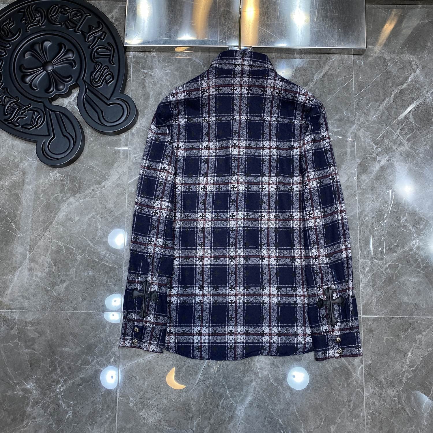 Best Replica Chrome Hearts Long Sleeve Shirt - Colareps