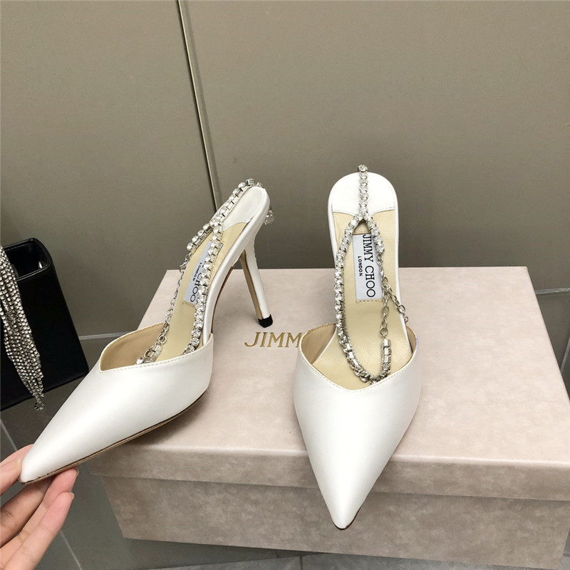 Best Replica jimmy choo Dupes high heel wedding dress sandals - Colareps