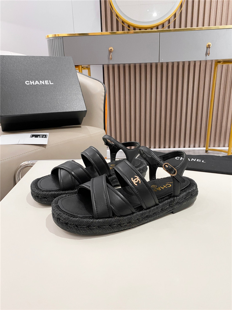 Best Replica Chanel early spring vacation series new sandals and slippers - Colareps