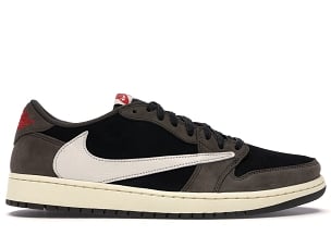 Best Replica Travis Scott X Air Jordan 1 Low Mocha Extended Size - Colareps