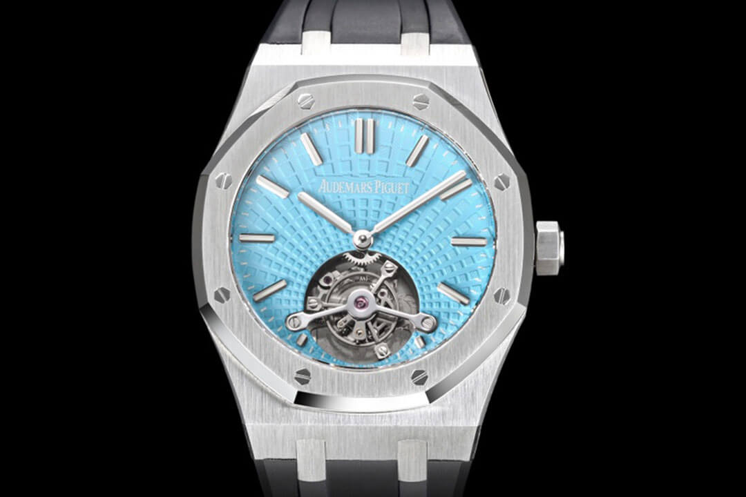 Best Replica Replica Audemars Piguet Royal Oak Tourbillon 26530PT.OO.1220PT.01 1:1 Best Edition R8 Factory Rubber Strap - Colareps