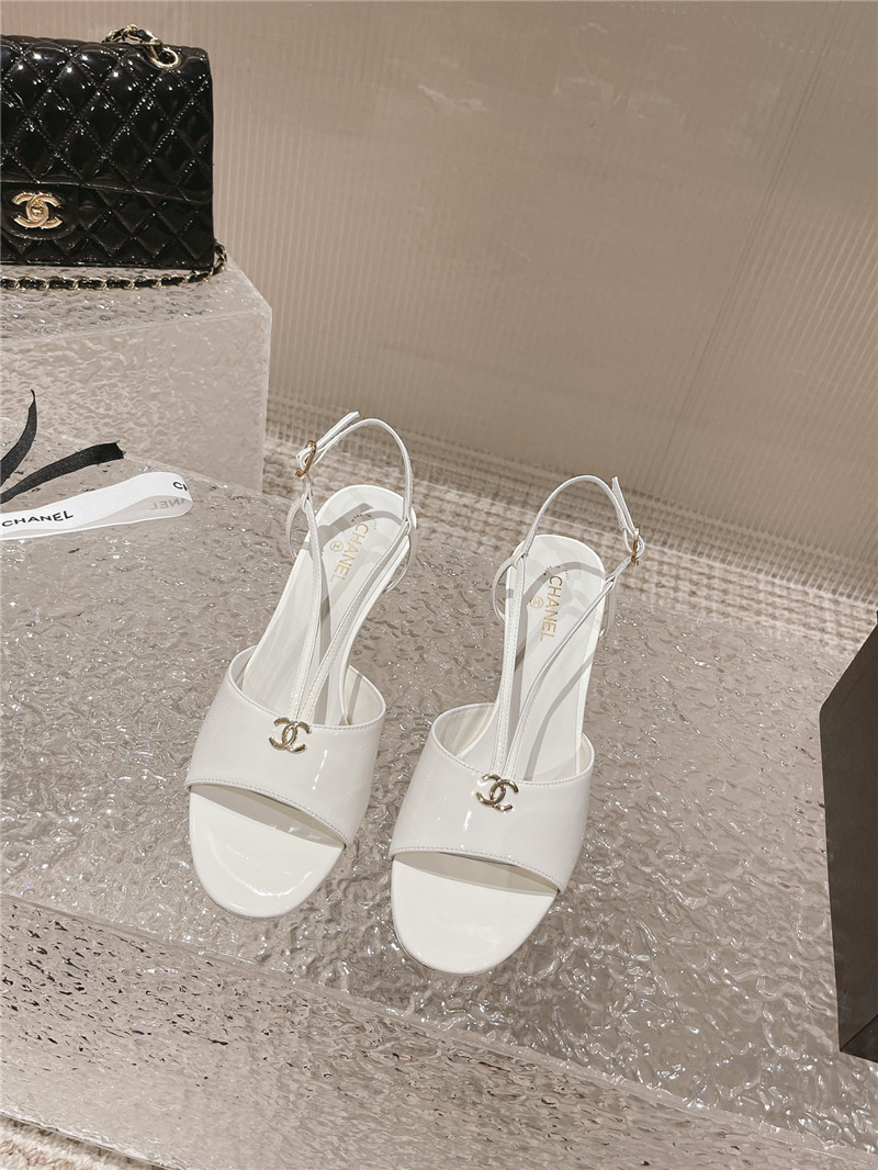 Best Replica Chanel explosion models large logo sandals - Colareps