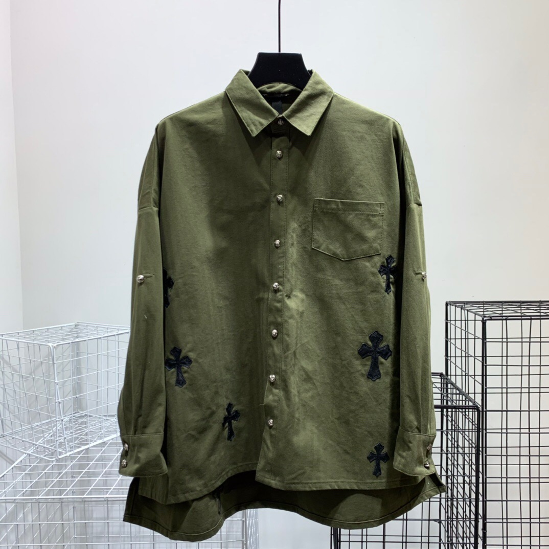 Best Replica Chrome Hearts Long Sleeve Shirt - Colareps