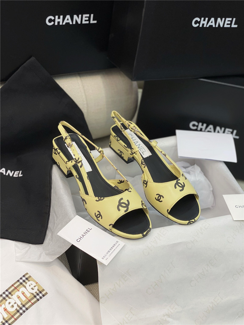 Best Replica chanel flat cutout sandals - Colareps