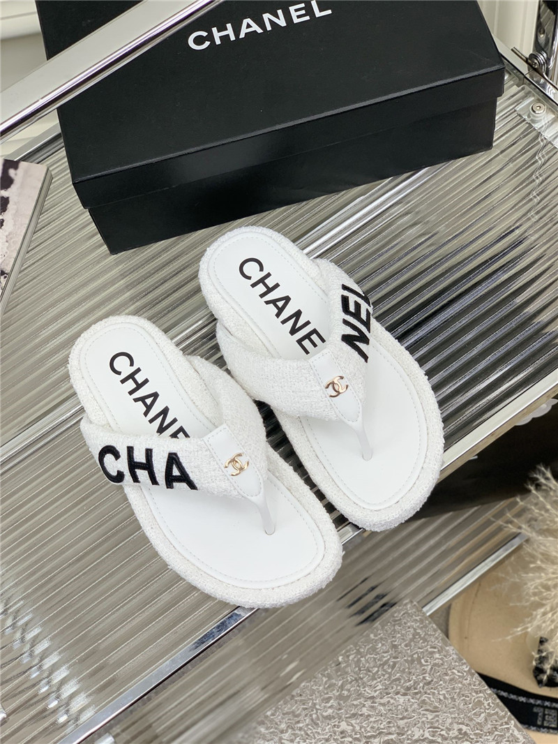 Best Replica chanel flip logo flops - Colareps