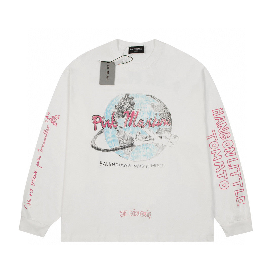 Best Replica Balenciaga Long Sleeve Shirt - Colareps