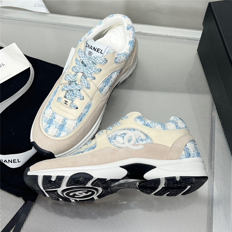 Best Replica chanel patchwork casual sneakers - Colareps