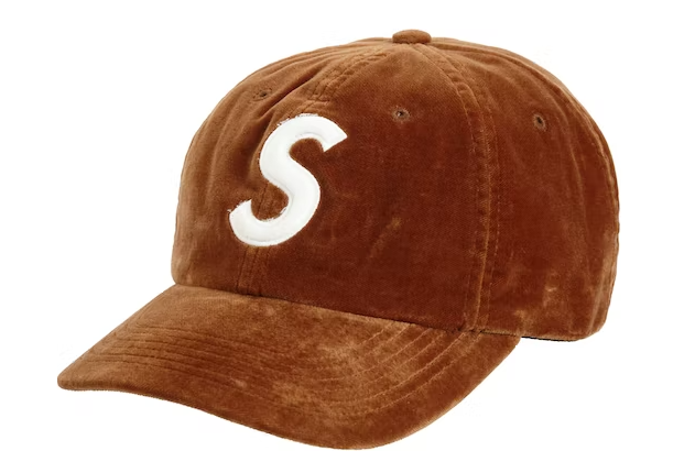 Best Replica SUPREME VELVET S LOGO 6-PANEL CAP - Colareps