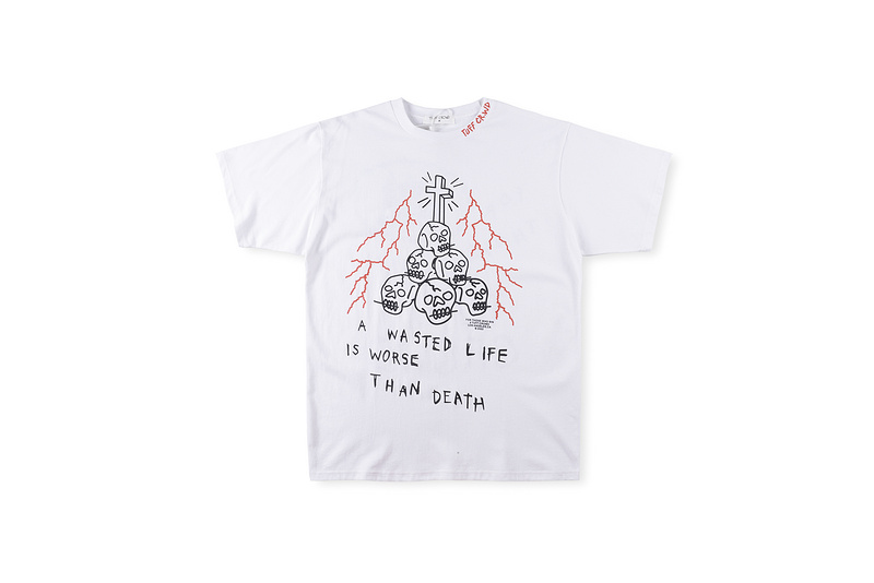 Best Replica Skull & Crossbones Print Short Sleeve tee - Colareps