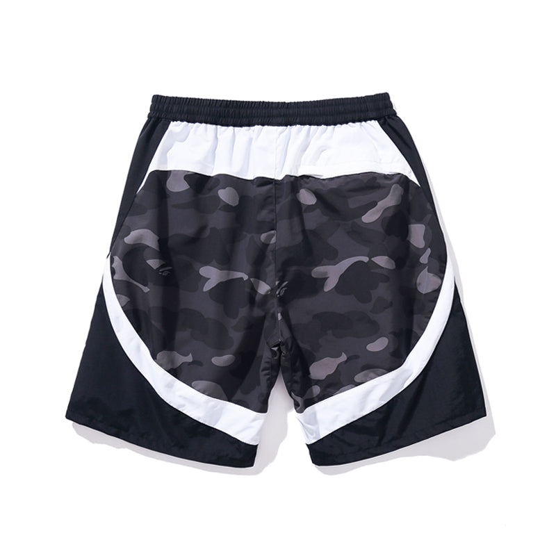 Best Replica BAPE APE Shorts Camo Blue Red Black Pants HDCP8710 - Colareps