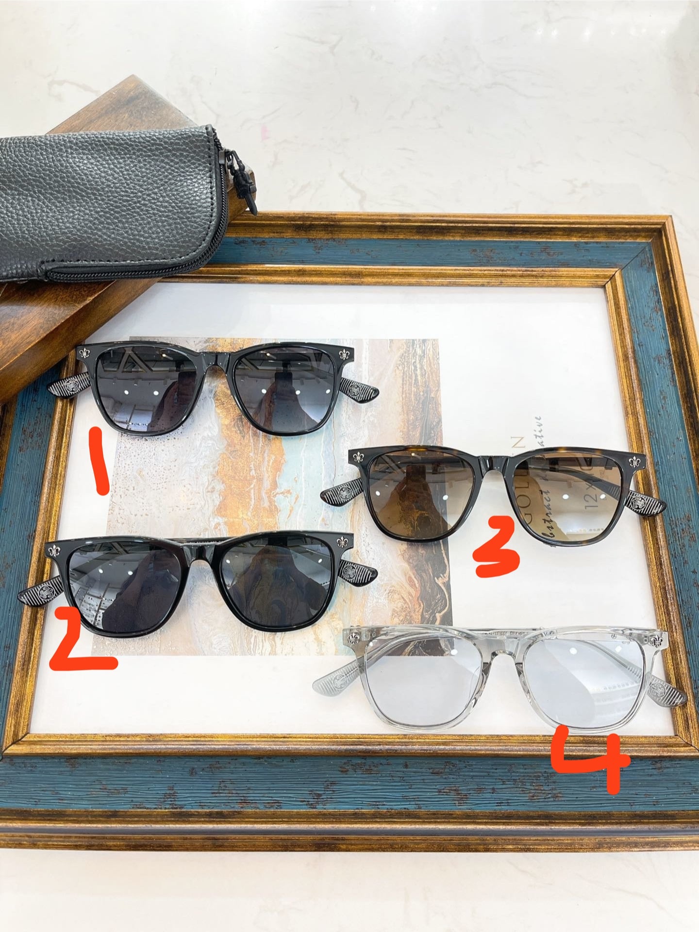 Best Replica Chrome Hearts eyewear/glasses - Colareps