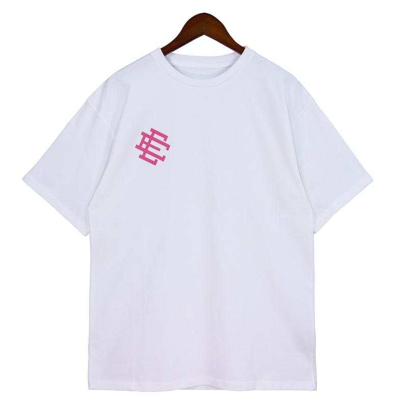 Best Replica White Double E Print Short Sleeve tee - Colareps