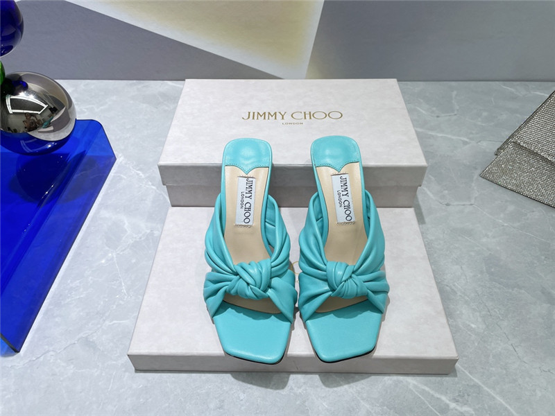 Best Replica jimmy choo bow heels dupe square toe bow sandals - Colareps