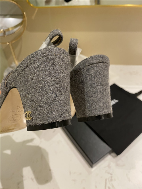 Best Replica Chanel Slingback Dupe heels sandals - Colareps