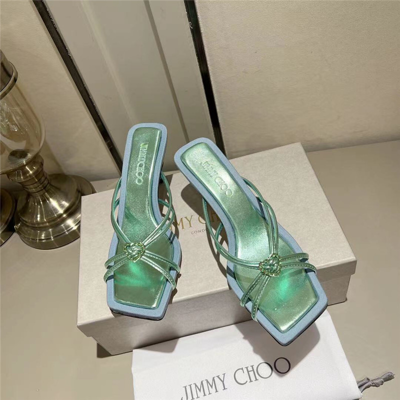 Best Replica Jimmy Choo Chic Minimalist Mules - Colareps