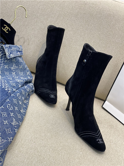 Best Replica chanel heel boots womens - Colareps