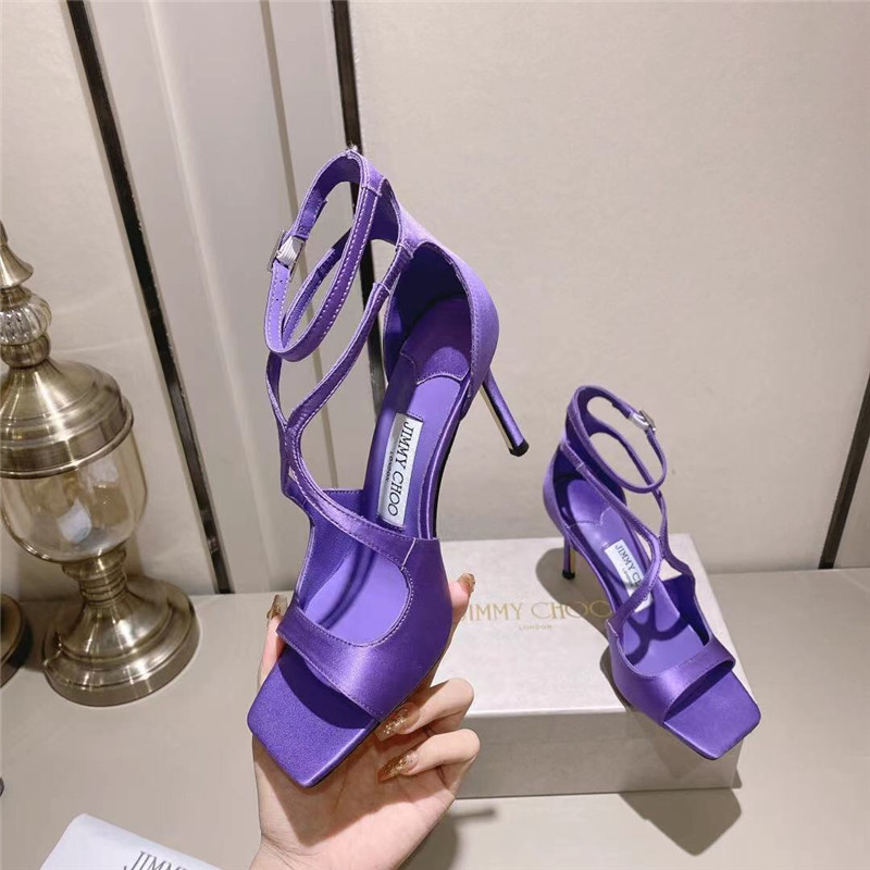 Best Replica Jimmy Choo Paris window custom high-heeled sandals - Colareps