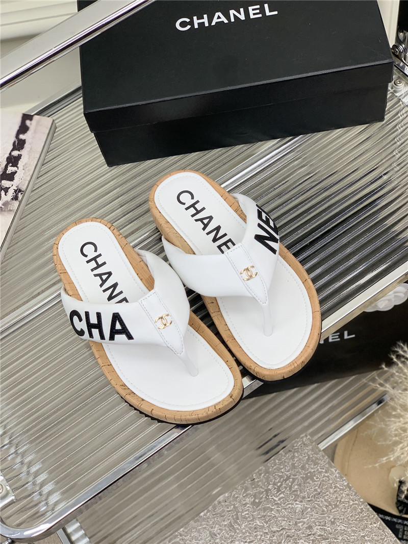 Best Replica chanel flip logo flops - Colareps