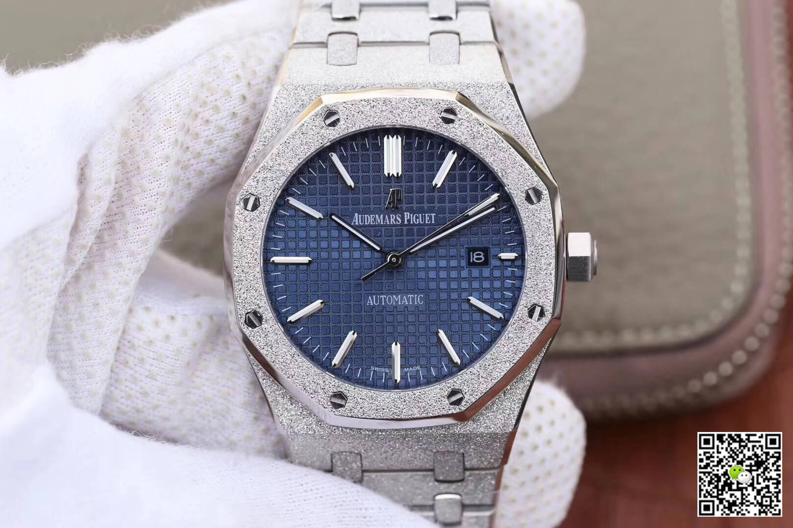 Best Replica Replica Audemars Piguet Royal Oak 15454BC.GG.1259BC.01 1:1 Best Edition JH Factory Blue Dial - Colareps