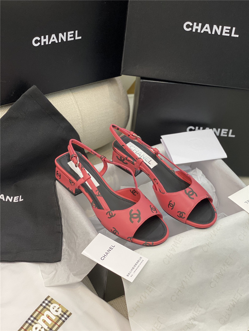 Best Replica chanel flat cutout sandals - Colareps