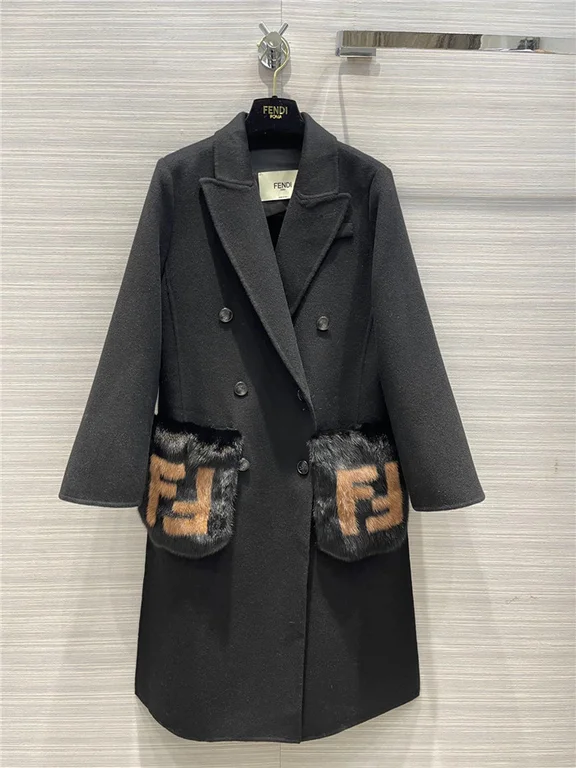 Best Replica 2022fw Fendi Overcoat - Colareps