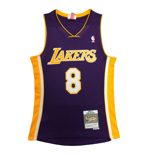 Best Replica KOBE BRYANT #8 LOS ANGELES LAKERS PURPLE THROWBACK JERSEY (HEAT APPLIED) - Colareps