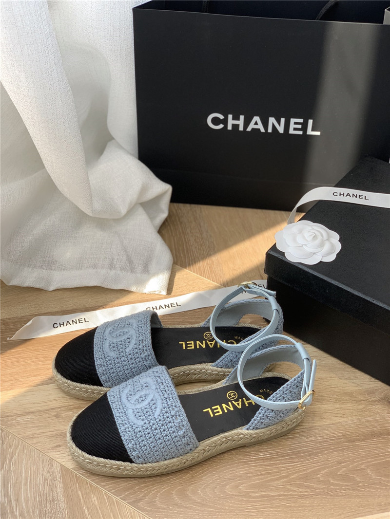 Best Replica chanel hand woven sandals - Colareps