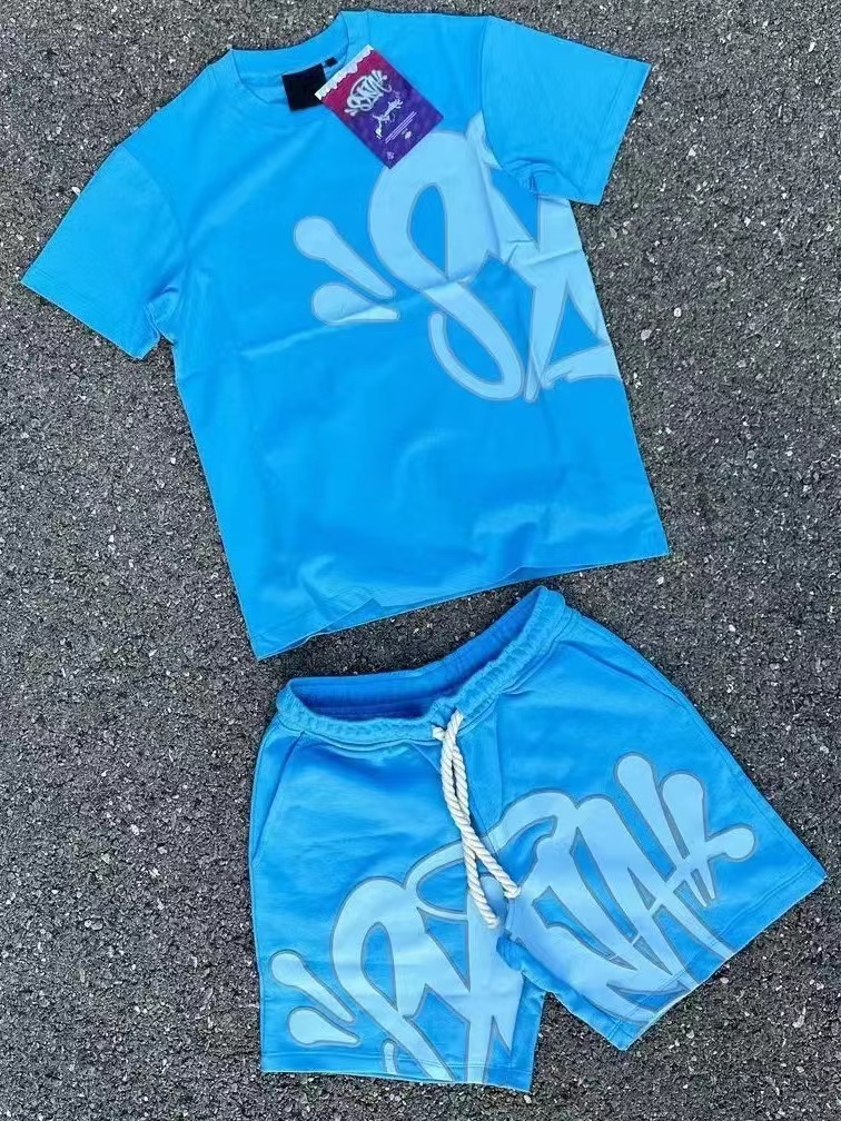 Best Replica Trendy Printed Short Sleeve Men's Suit - Colareps