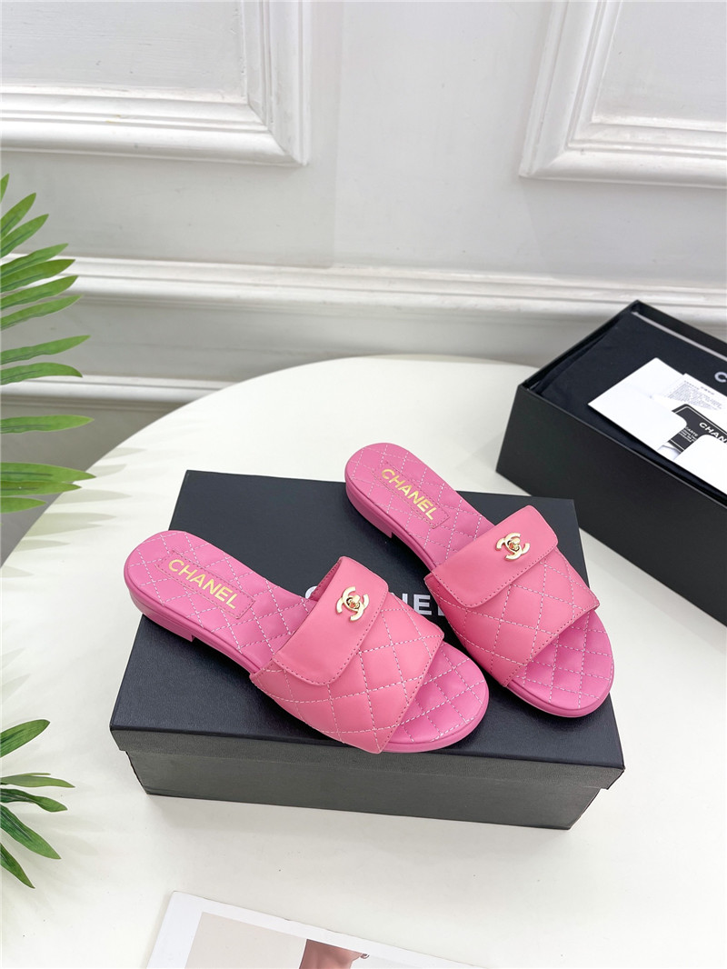 Best Replica Chanel counter classic double C buckle slippers - Colareps