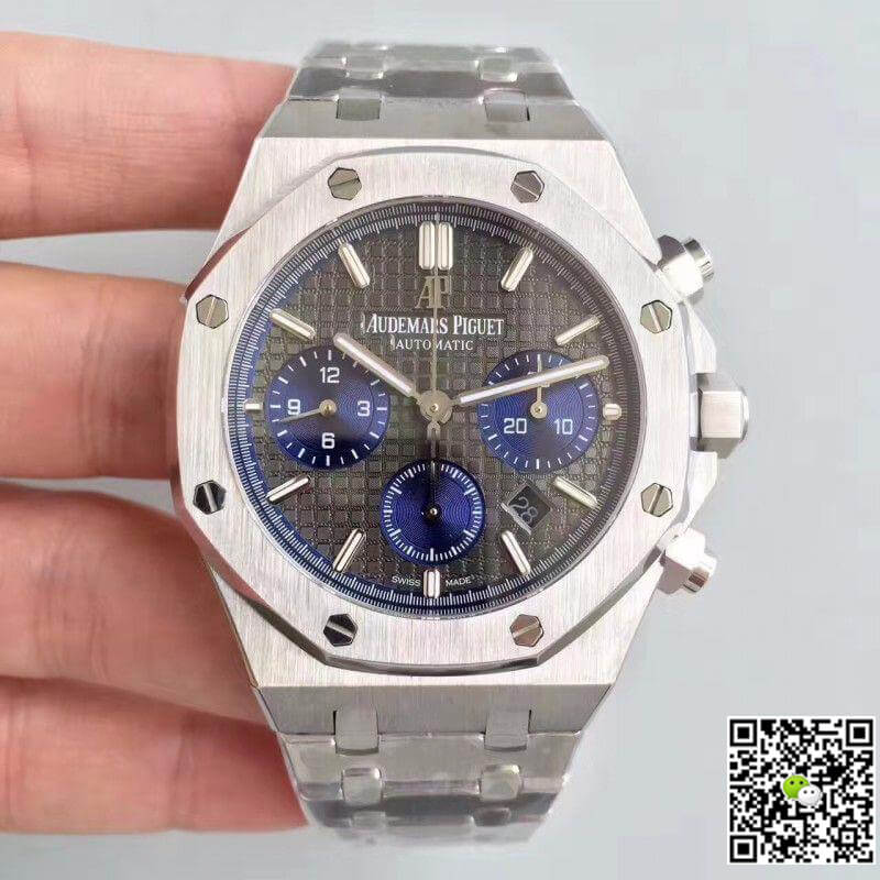 Best Replica Replica Audemars Piguet Royal Oak 26331IP.OO.1220IP.01 OM Factory 1:1 Best Edition Swiss ETA7750 Black Dial - Colareps