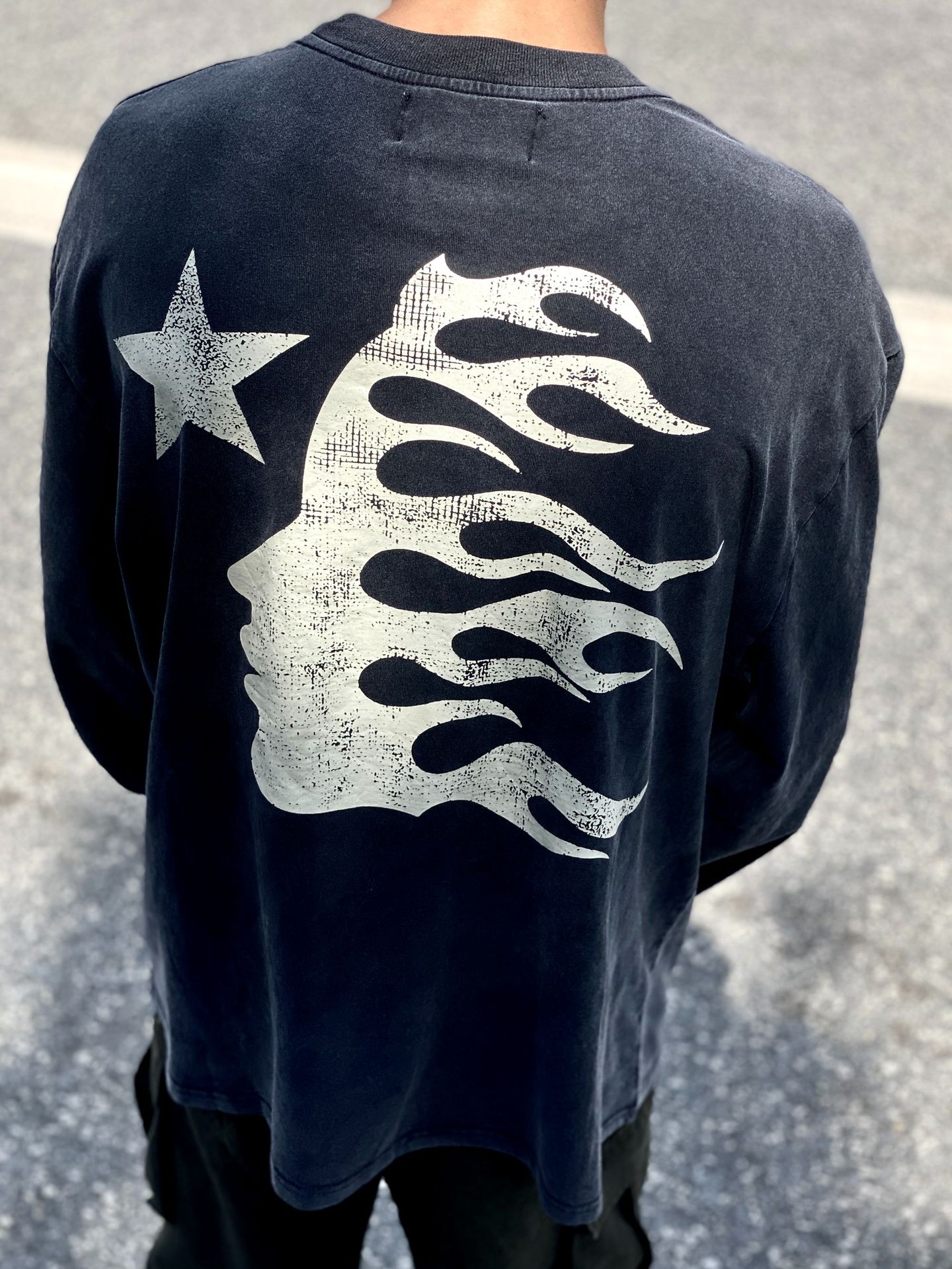 Best Replica Limited kidnapper smiling face wash long sleeves - Colareps