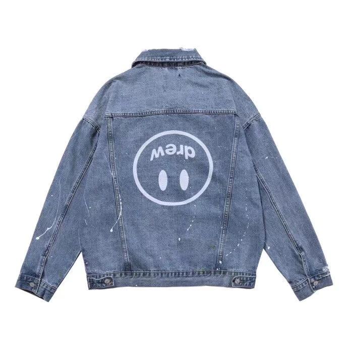 Best Replica Drew House Mascot Denim Jacket - Colareps