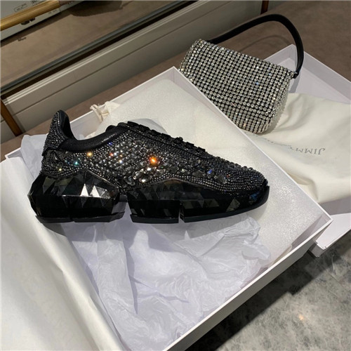 Best Replica Jimmy choo crystal sneakers - Colareps